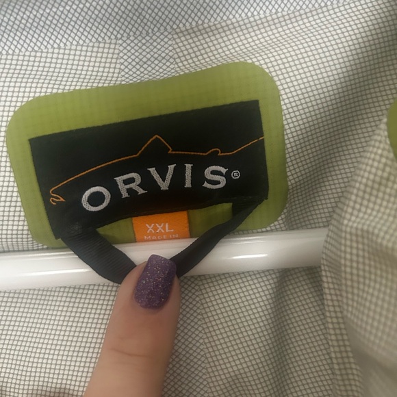 NWOT Men’s Orvis Ultralight Storm Jacket XXL - Picture 7 of 7